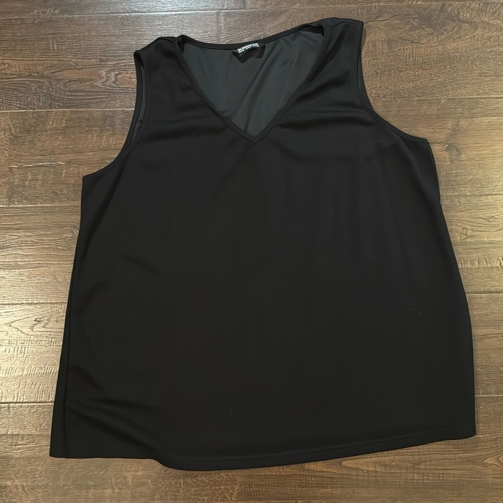 Bloom Chic Black Tank